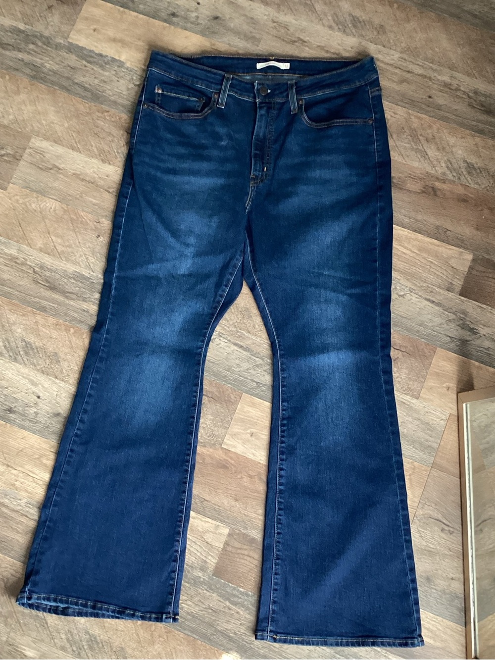 Levi’s 726 Flare Dark Blue Stretch Bootcut Jeans